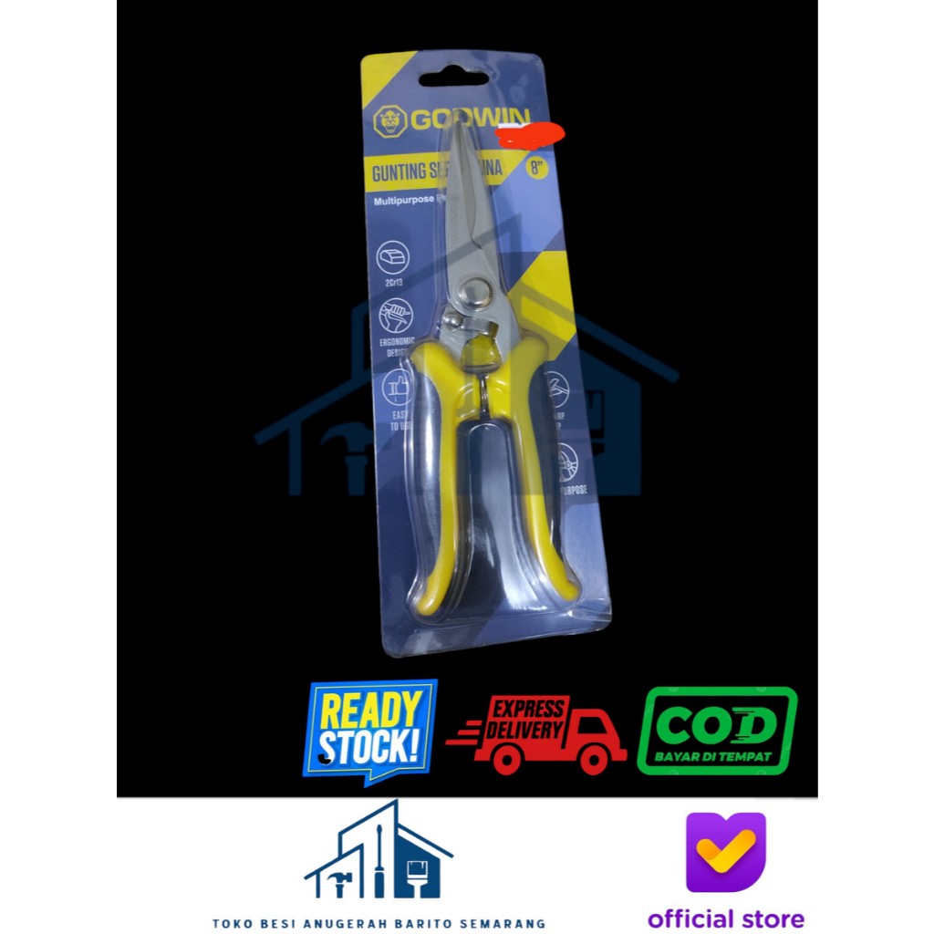 Gunting Besi Serbaguna GODWIN