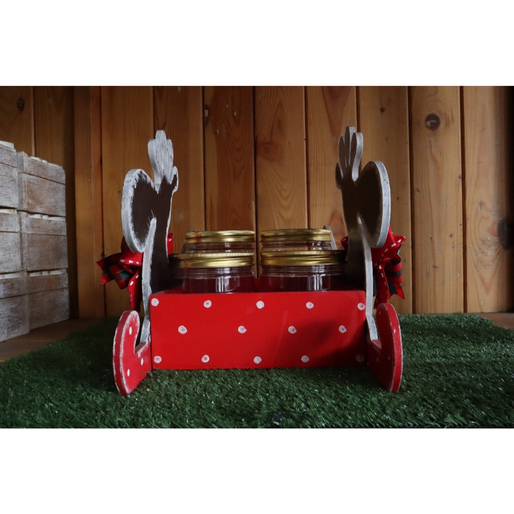 

KERETA RUSA / BOX HAMPERS NATAL / DEKORASI PARCEL NATAL KUE KERING