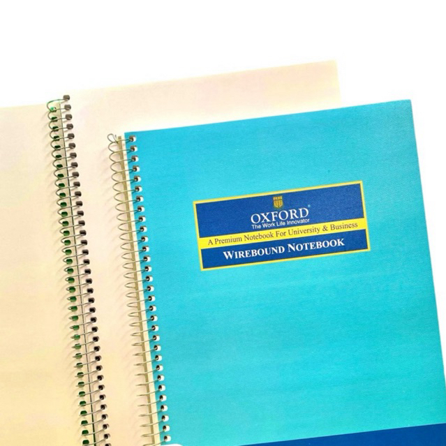 

NOTEBOOK SPIRAL B5 AEXOO645 OXFORD POLOS/PLAIN/100 LEMBAR