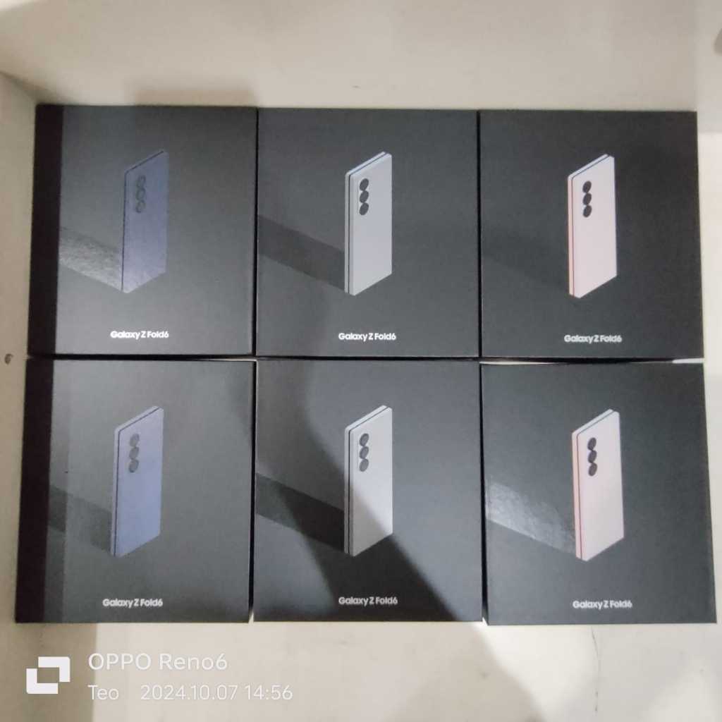 Box / Dus Samsung Z Fold 6 - Second Siap Pakai