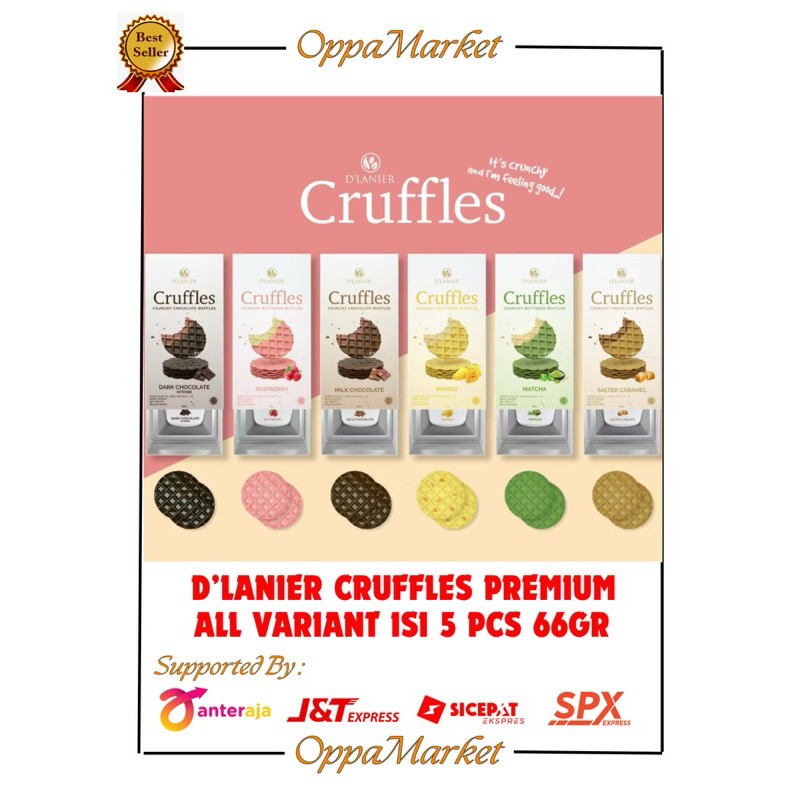 

D’LANIER CRUFFLES PREMIUM ALL VARIANT ISI 5 PCS 66GR