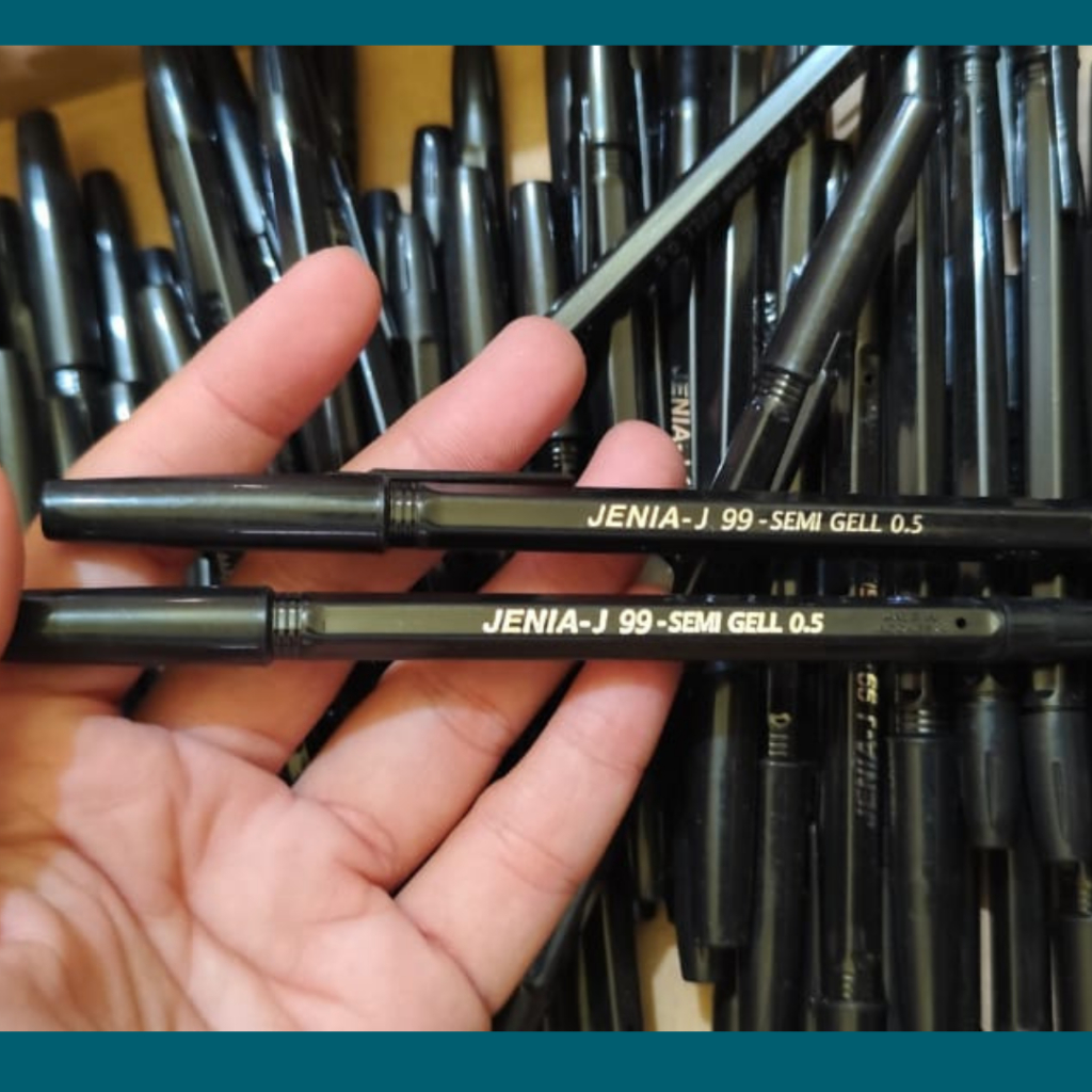 

Pulpen Hitam Jenia isi 10 pcs