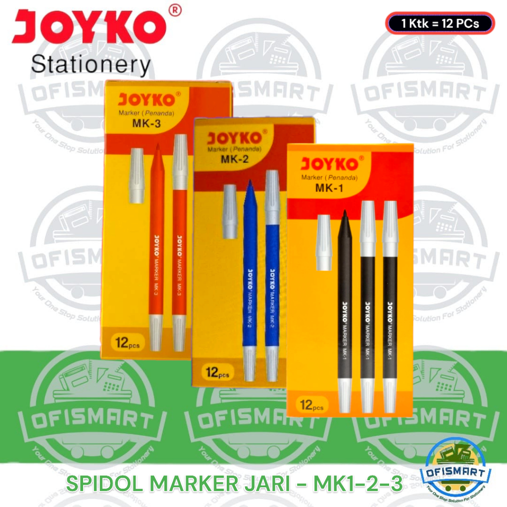 

Joyko Marker Penanda Spidol Jari MK 1, 2 , 3