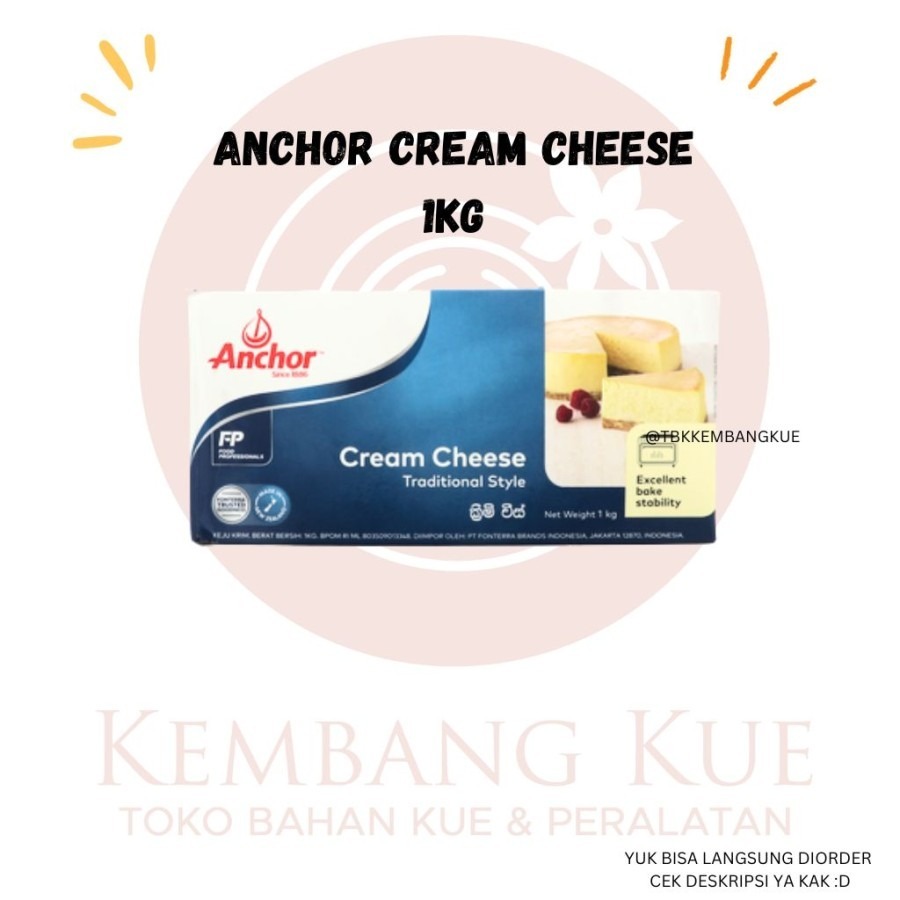 

Anchor Cream Chesee 1 kg/Cream Chesee 1kg