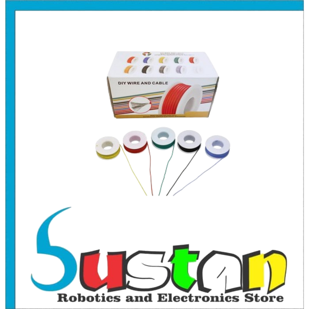 KABEL TUNGGAL AWG26 16 METER 26AWG DIY WIRE AND CABLE HIGH QUALITY