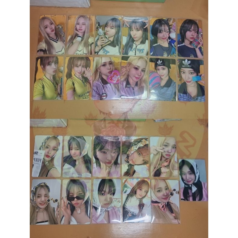 [BACA DESKRIPSI] Weeekly Bliss Album Photocard Lights & On ver. Soojin Monday Soeun Jaehee Jihan Zoa
