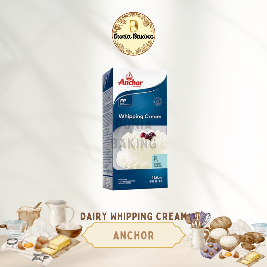 

Anchor Whipping Cream 1ltr | Whip cream anchor 1ltr - INSTANT SAJA