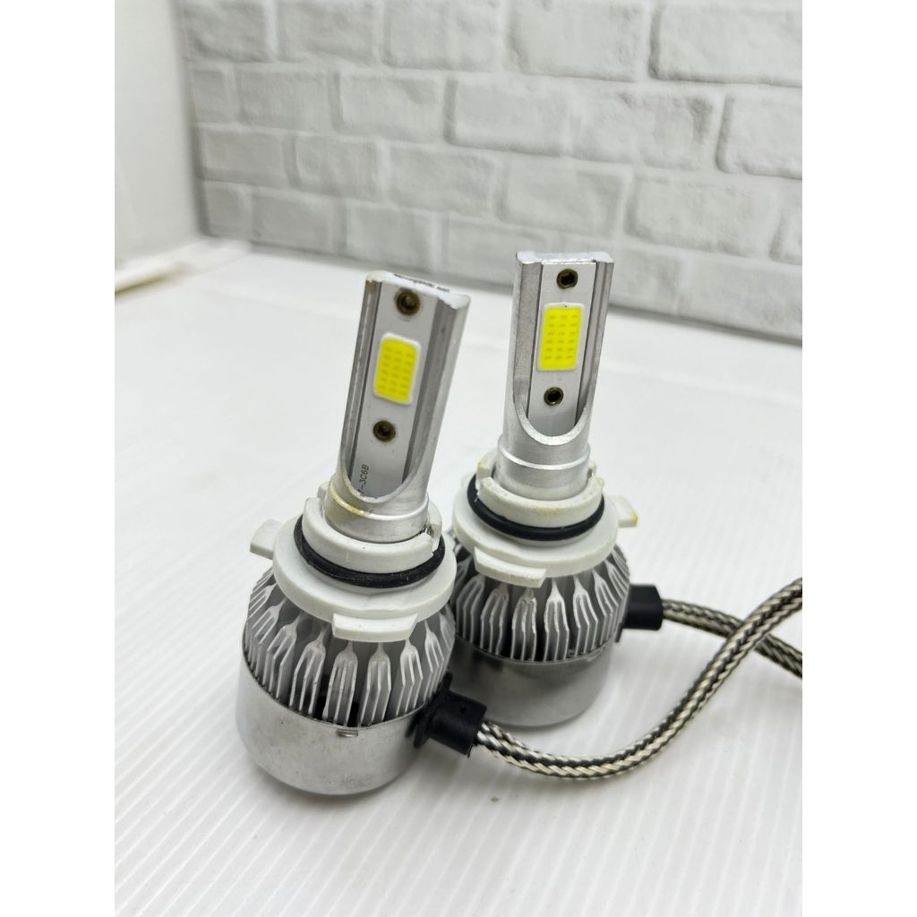 Lampu Utama Mobil LED Headlight C6-9006 SILVER HB4