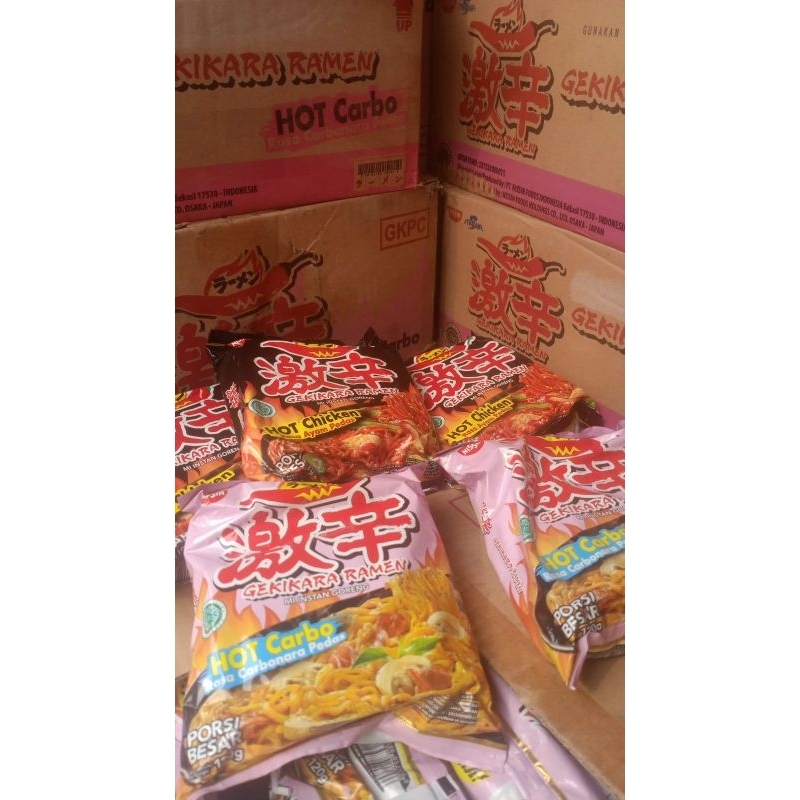

GEKIKARA RAMEN INSTAN PORSI BESAR 118gr HALAL