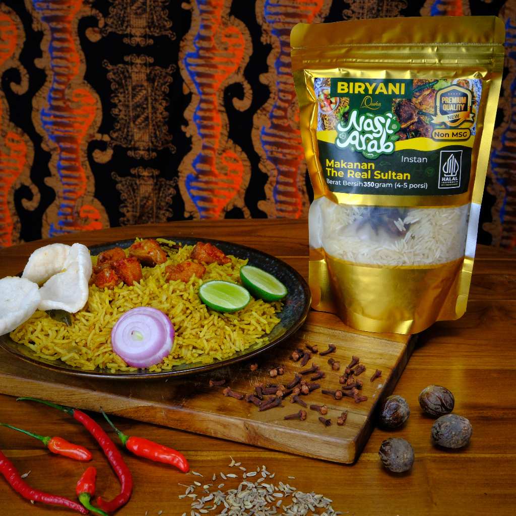 

PAKET NASI BIRYANI- QEEHA