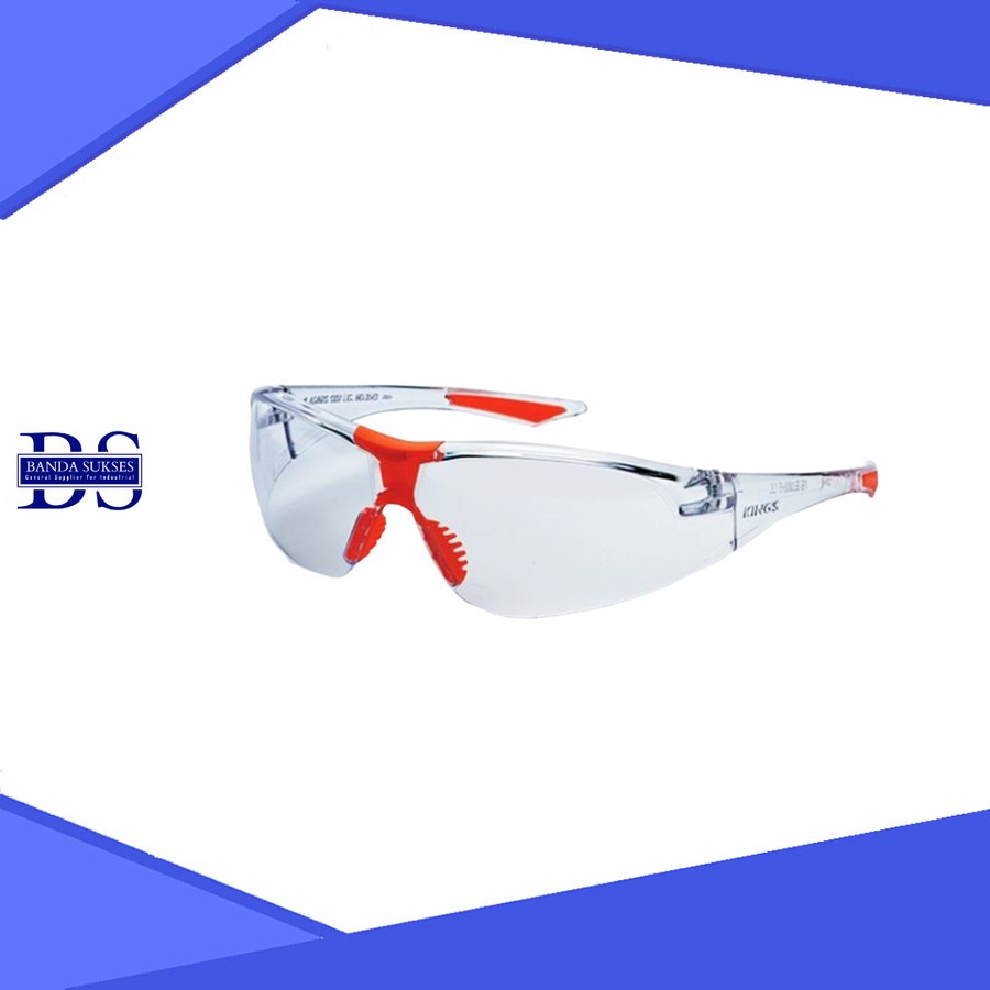 Kacamata Safety King's KY8811A Clear Mirror King's Ky8811 Anti Secret