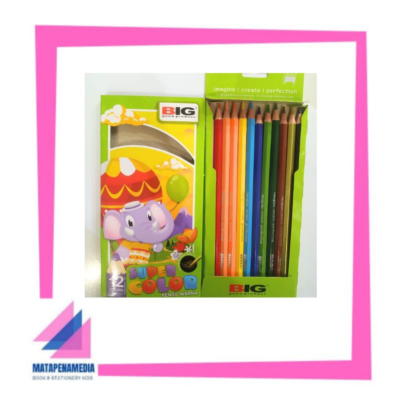 

Pensil Warna Big 12 Warna