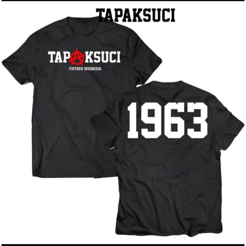 KAOS VIRAL TAPAK SUCI FIGHTER INDONESIA 1963-BAHAN KATUN