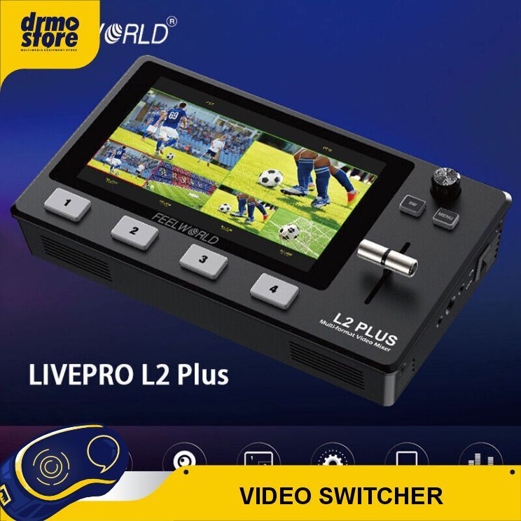 FEELWORLD VIDEO MIXER SWITCHER L2 MULTI CAMERA TOUCHSCREEN