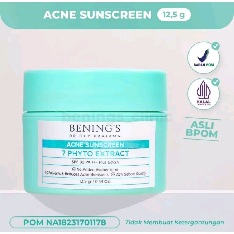Day Acne Cream Bening's Clinic