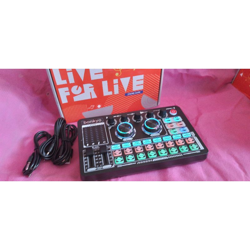 soundcard live bonkyo F999 baru