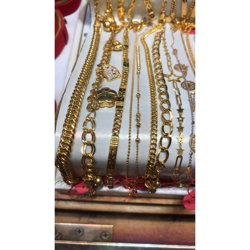 gelang emas kadar 375