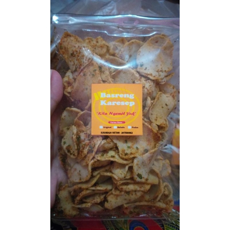 

[Paket Usaha] Basreng Karesep Kemasan 100gram