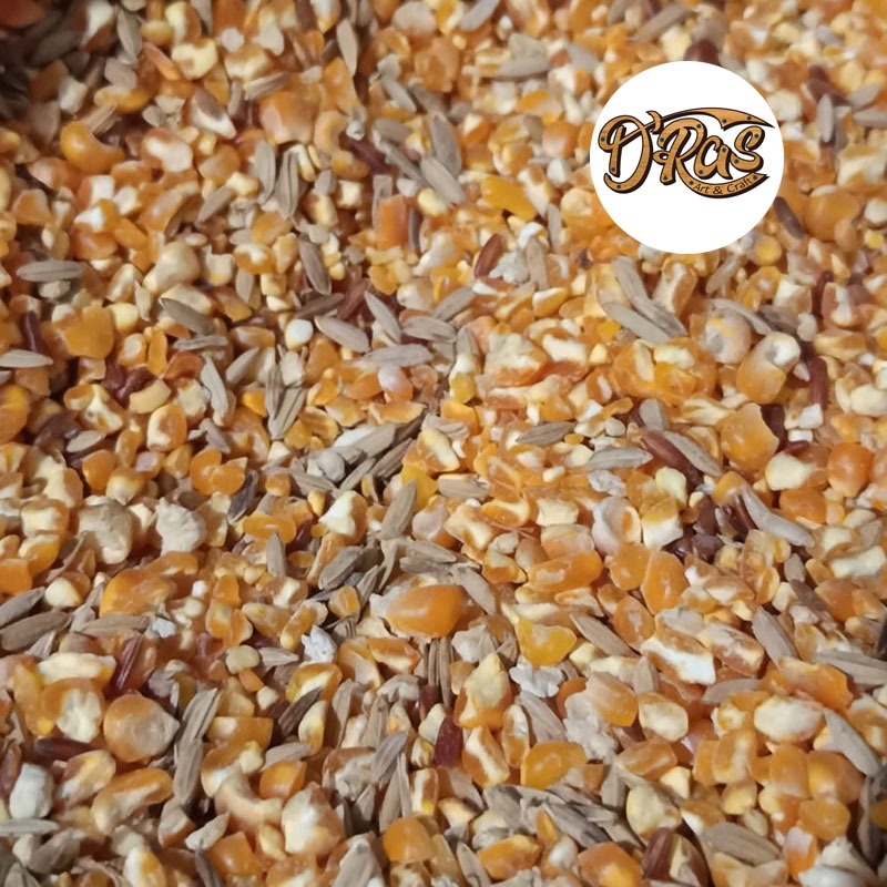 jagung campur 25kg 1 karung pakan makanan burung ayam