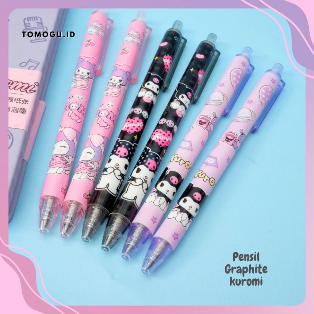 

Pensil Mekanik Infinite Sanrio PC-1198 GP80003 Kuromi Pensil Abadi Tak Bisa Habis Eternal Pencil