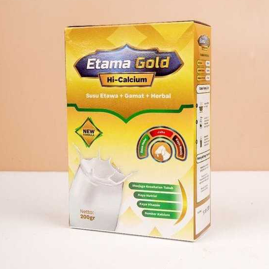 

Susu Kambing Etawa Etama Gold 200 gram | Untuk Kesehatan Sendi & Tulang