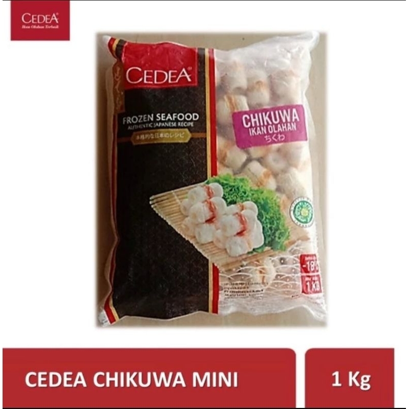 

Cedea Chikuwa Mini 1 kg Bogor Frozen