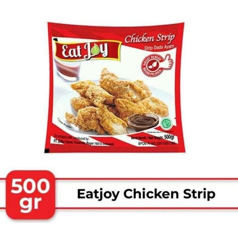 

Eatjoy Chick Strip 500 gr Bogor Frozen