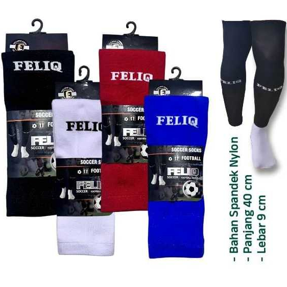 Sambungan Kaos Kaki Bola Panjang / Kaos Kaki Sambung / Leg Sleave Feliq Original