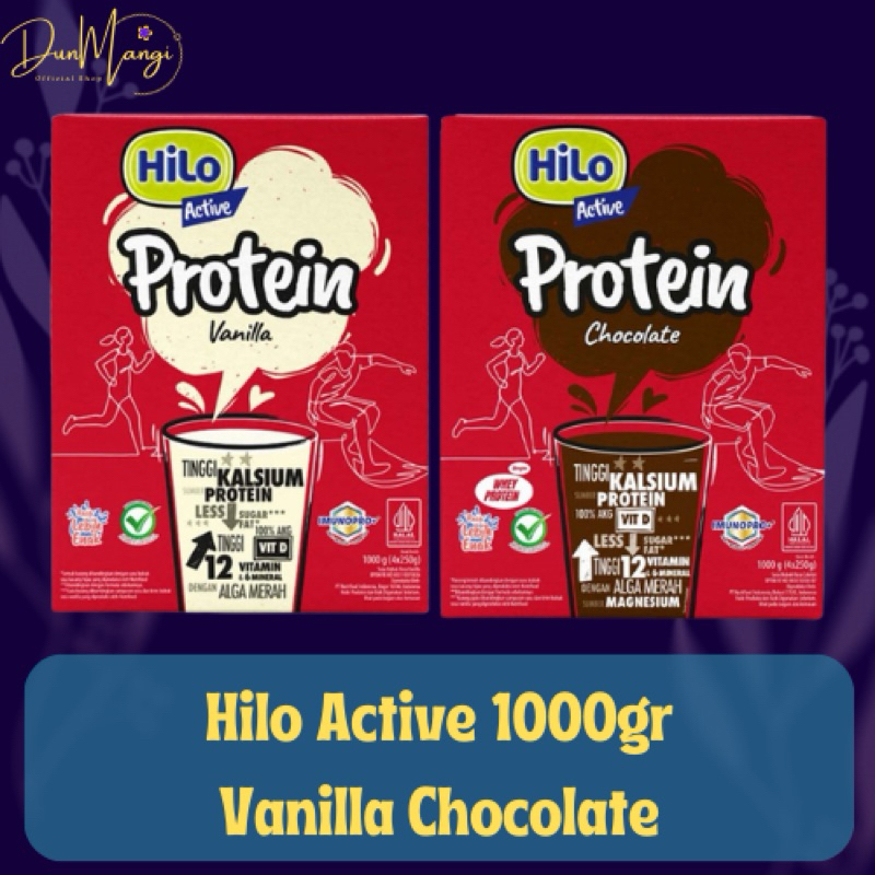 

HILO ACTIVE 1000GR VANILLA COKLAT - KEMASAN MULUS