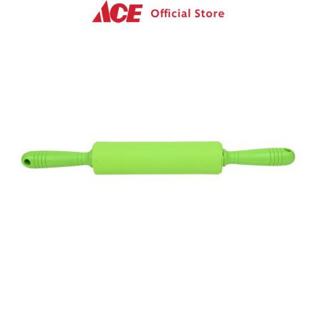 Ready Terjamin  Ace Krischef Rolling Pin Silikon  Hijau Penggiling Adonan Peralatan Masak Baking Too