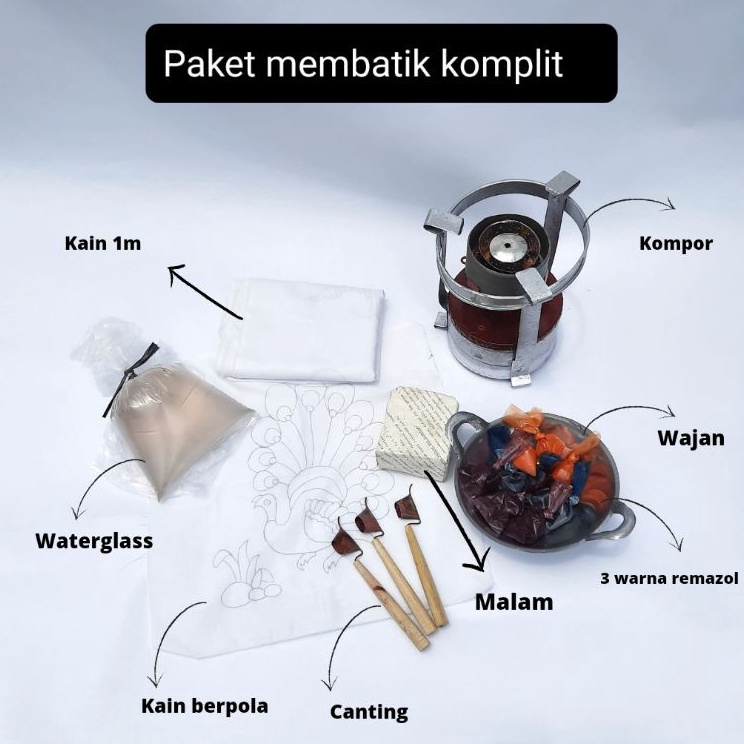 

Super Pembelian BATIK LENGKAP PAKET ALAT BATIK LENGKAP HEMAT