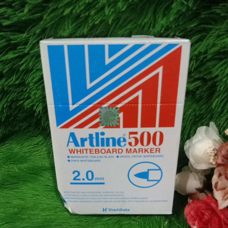 

spidol white board marker merah artline 500 lusinan murah