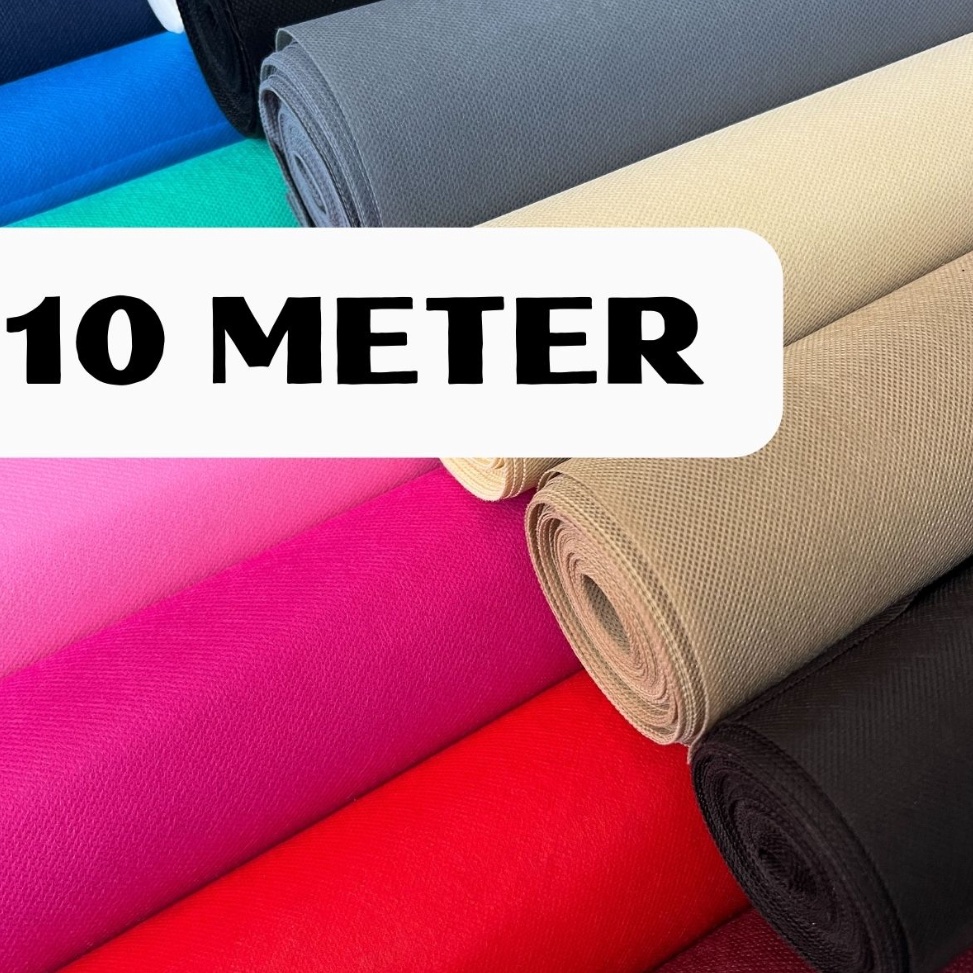 

Hemat Belanja PAPERUSHID Kain Spundbond Roll 1M 75 gsm 1 meter bungkus wrapping buket bunga