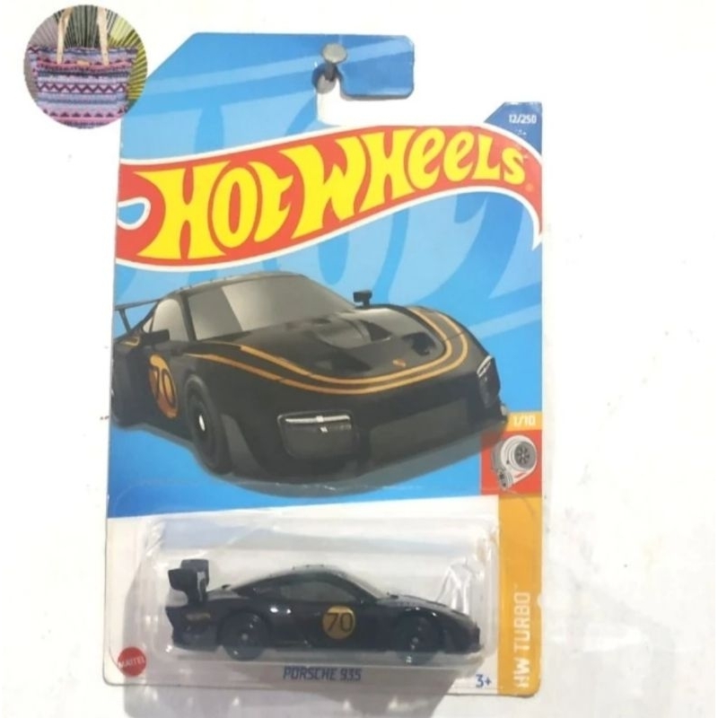 Hot Wheels Porsche 935 Black hitam