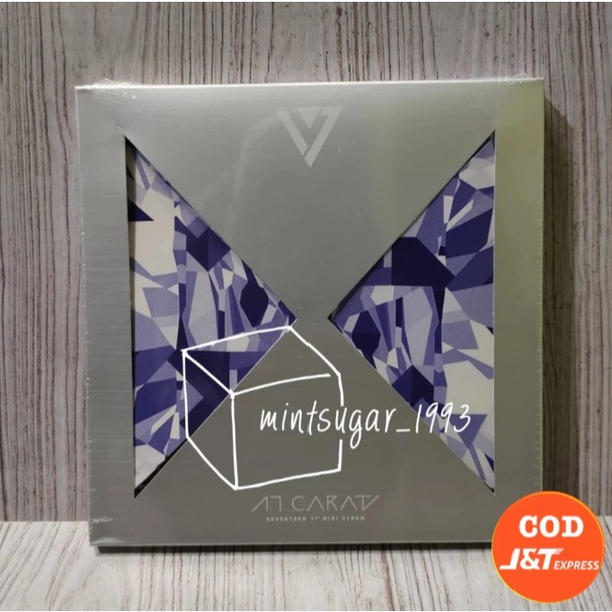 [ READY STOCK SEALED OFFICIAL GROSIR ] SEVENTEEN - 1st Mini Album [ 17 CARAT ] 17carat albums svt de