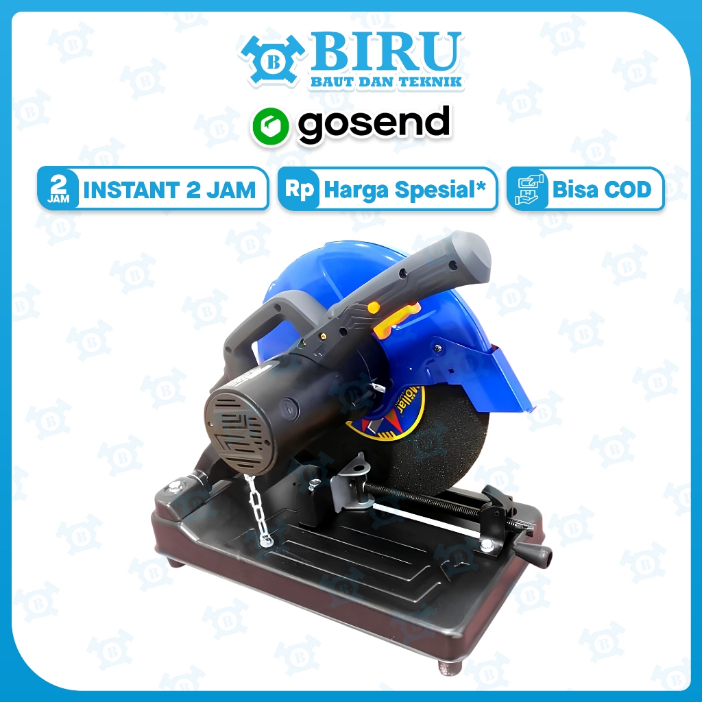 MOLLAR Mesin Cut Off 14" / Mesin Pemotong Besi Kayu CM3580A