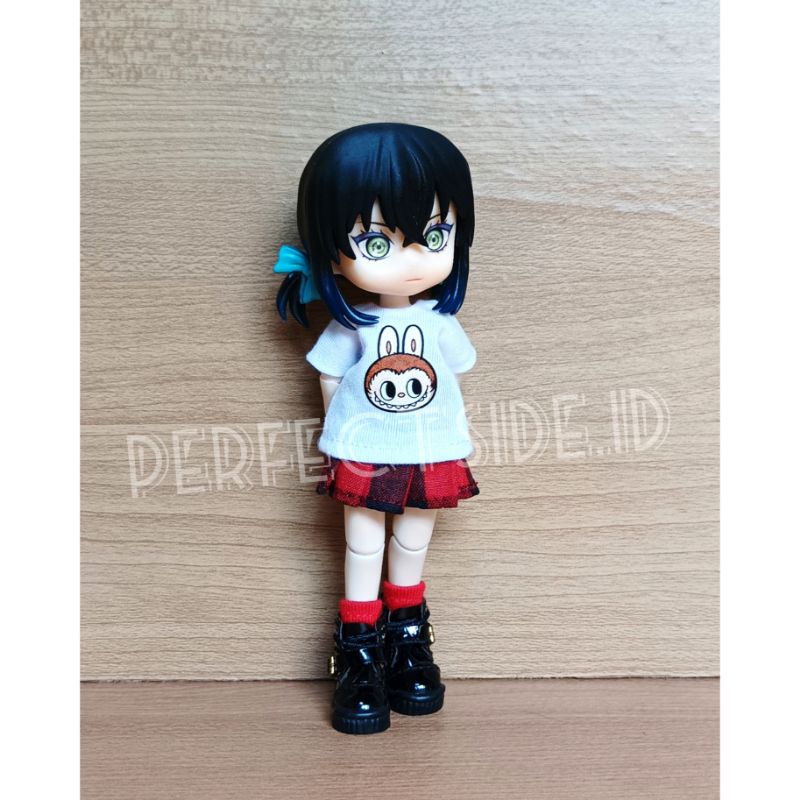 Nendoroid Clothes T-Shirt Sablon Labubu for Nendoroid Doll YMY Obitsu Yomane