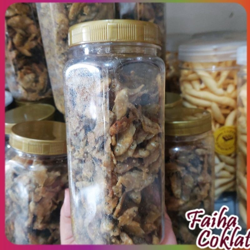 

Baby fish goreng krispi | baby fish gurih renyah toples 250gr