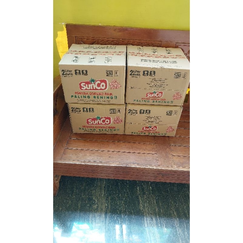 

Minyak goreng sunco 2 liter 1 karton isi 6 pcs