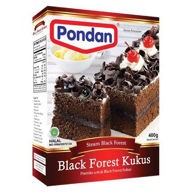 

Pondan BlackForest 400g Kukus