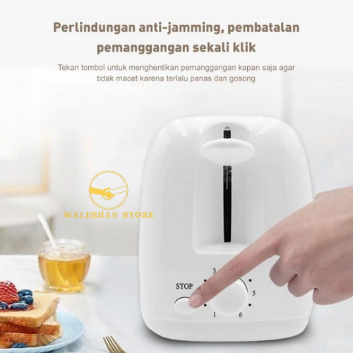 Alat Panggang Pemanggang Roti Toaster Pemanggang Roti Listrik Bread Toaster Alat Pemanggang Roti
