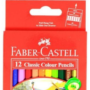 

FABER CASTELL 12 WARNA PENDEK