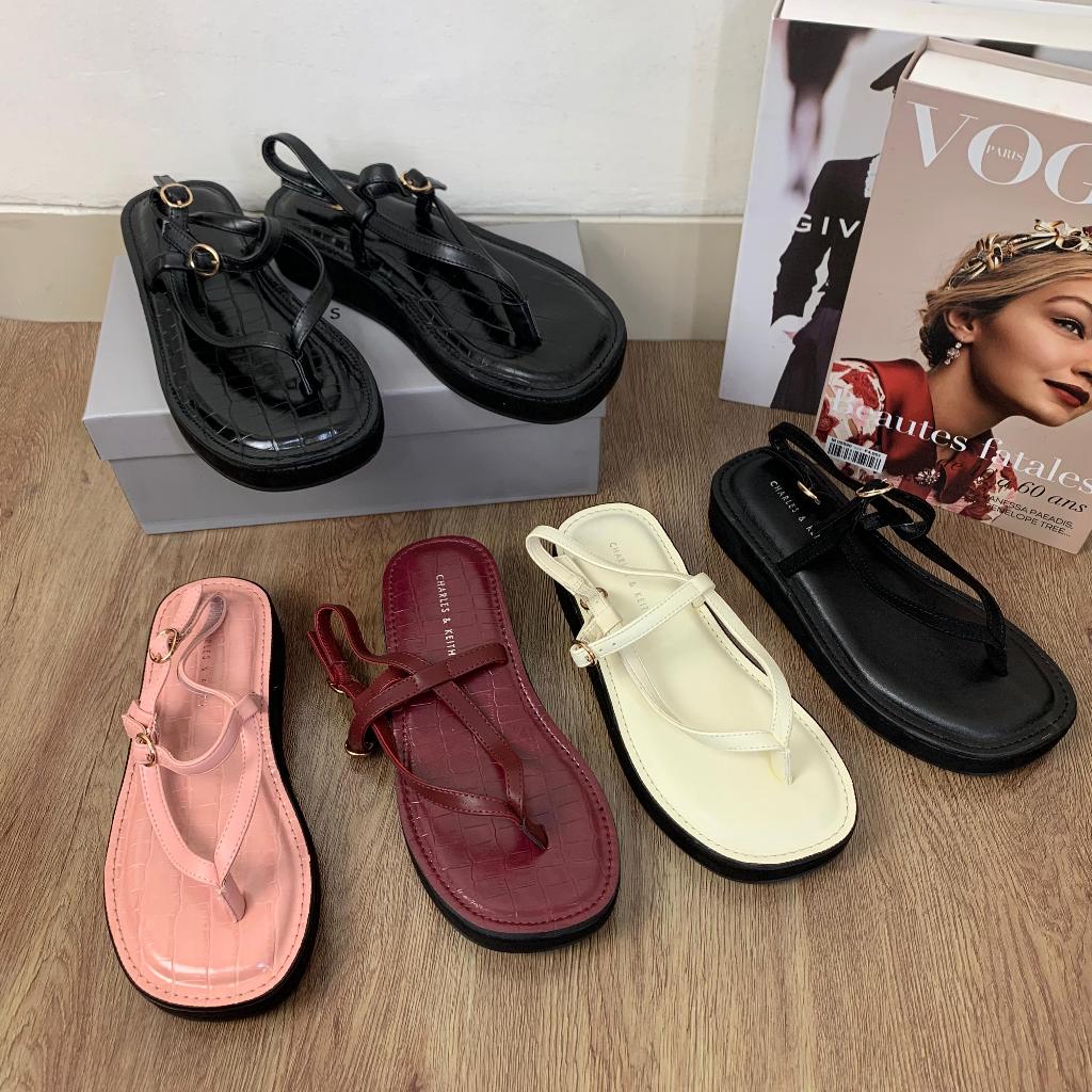 CLEARANCE SALE  SANDAL WANITA STRAPPY CS-3956 HEELS 3CM WEDGES