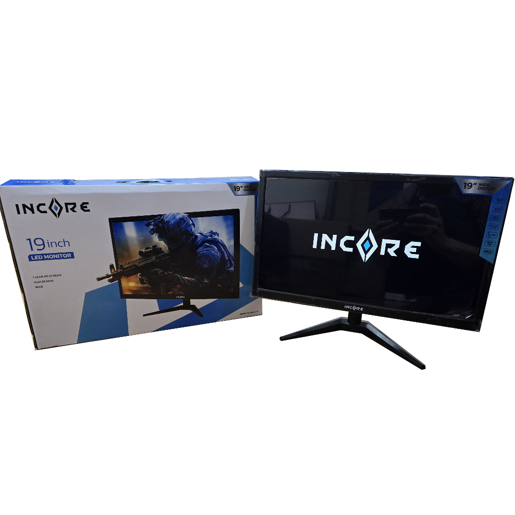 MONITOR LED 19 INCH 22 INCH 24 INCH INCORE HDMI / LED MONITOR INCORE 19" 22" 24"
