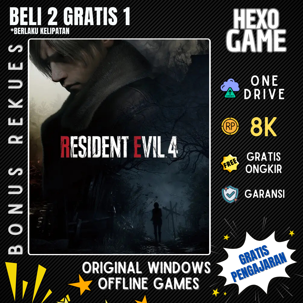 RESIDENT EVIL 4 REMAKE - LINK DOWNLOAD - GAME PC - GAME LAPTOP - GAME OFFLINE