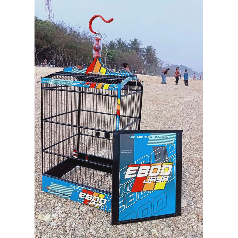 SANGKAR KANDANG KOTAK EBOD JAYA DECAL NO 2 TERBARU