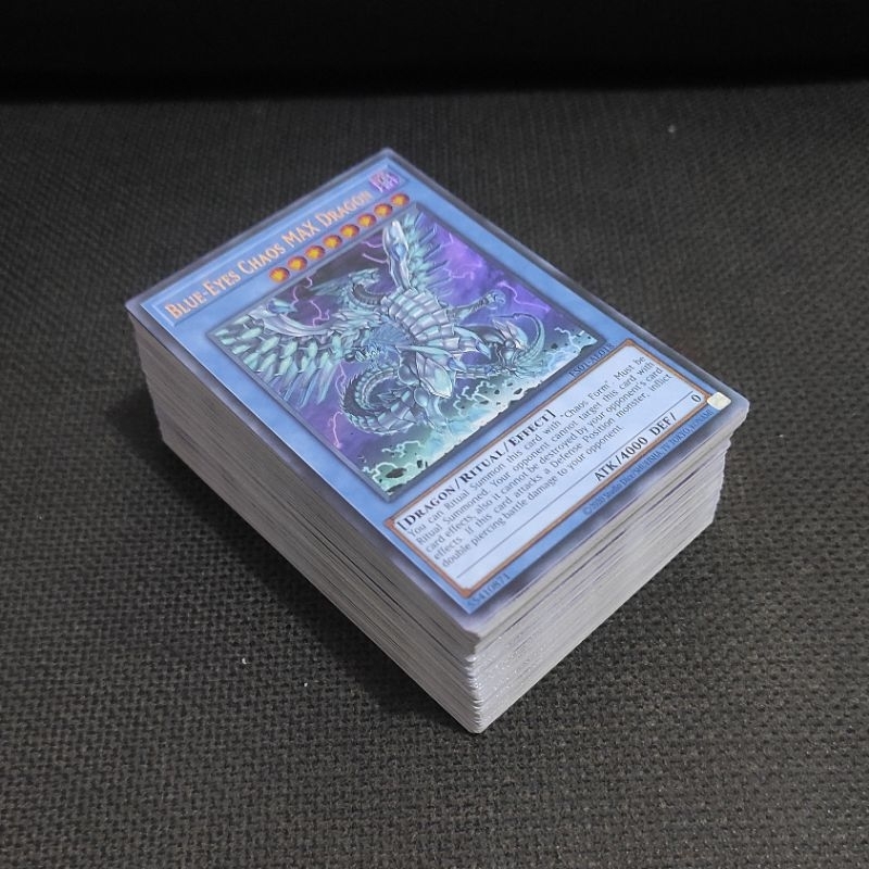 BULK 1 Pack Isi 59 Kartu Yugioh OCG AE Random ORIGINAL NM + Blue Eyes Chaos Max Dragon UR