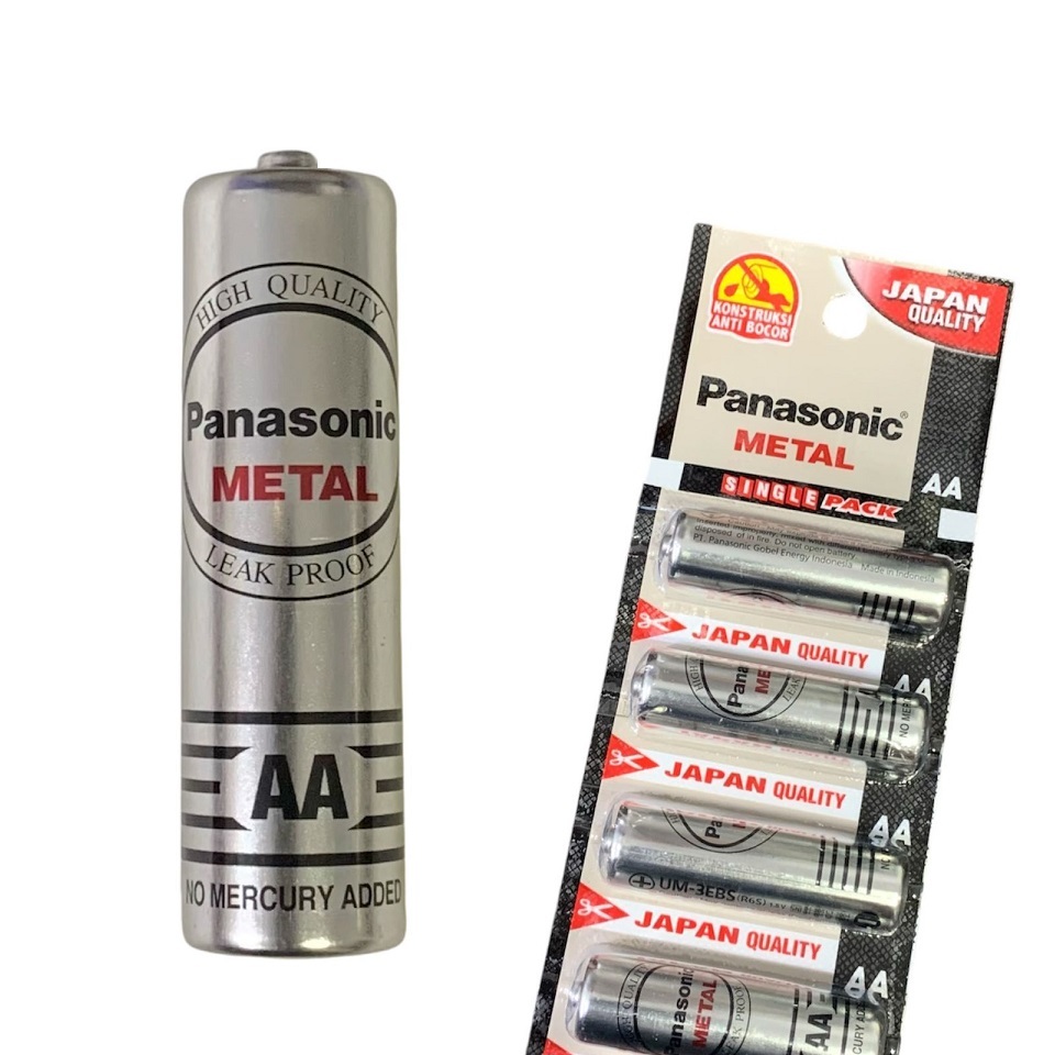 Baterai Size AA Panasonic Metal