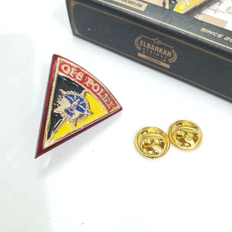 PIN OPS POLRI ATRIBUT POLISI BREVET PIN SAKU LOGO OPS POLRI