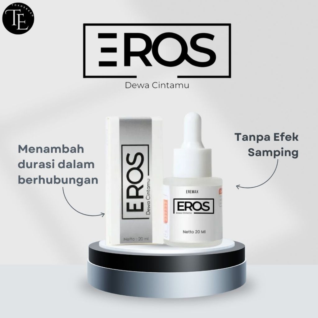 Original Eros Dewa Cintamu - Serum Tetes Pria Perkasa Eros - Eremax Eros Dewa Cintamu Kuat Tahan Lam